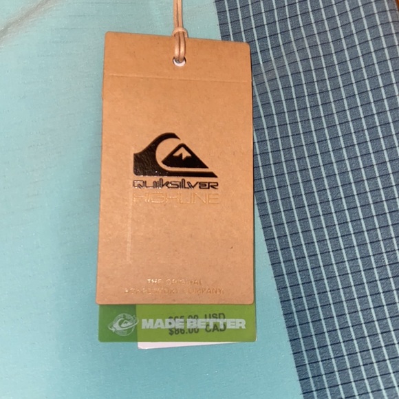 NWT!! Quiksilver Highlite Arch 19" Mens Boardshorts Angel Blue Size 40 - Picture 3 of 10